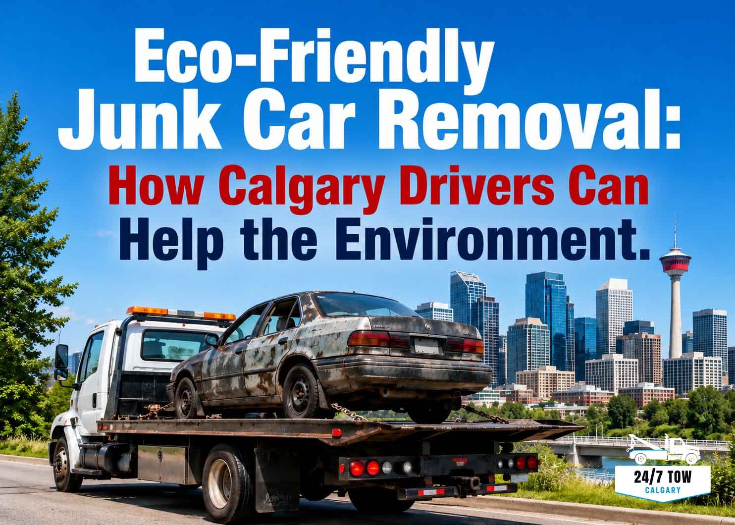 Eco-Friendly Junk Car Removal How Calgary Drivers Can Help the Environment